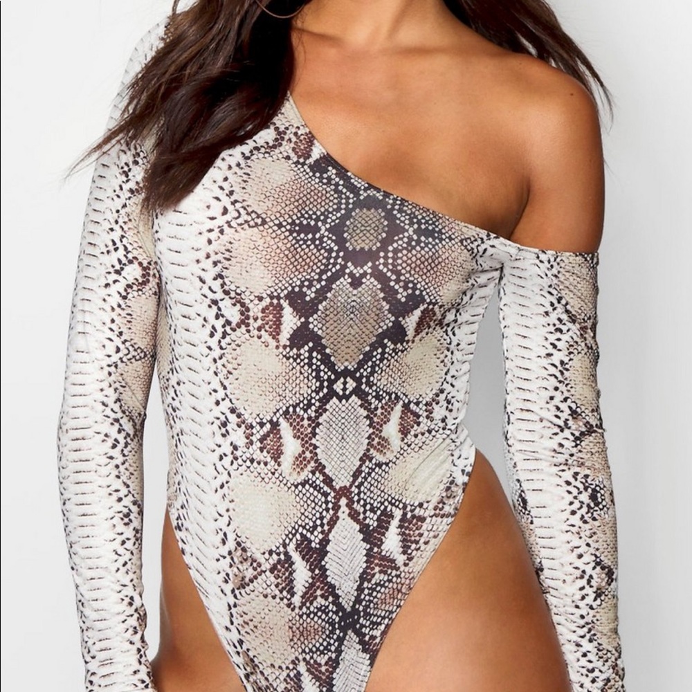 Snake Print Body Suit